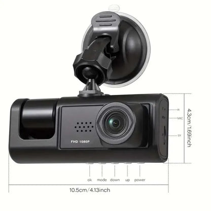 1080P Dash Cam med IR Night Vision