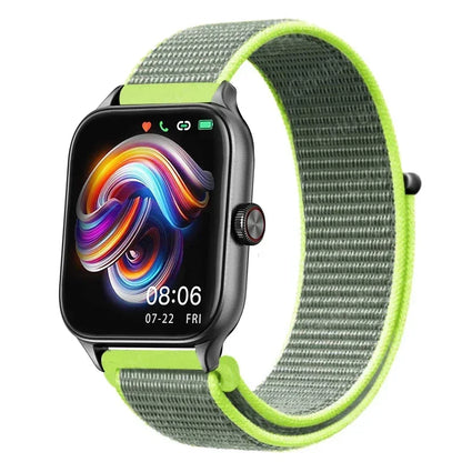 Nylonløkke Urrem til Amazfit, Samsung, Huawei, Xiaomi, Garmin