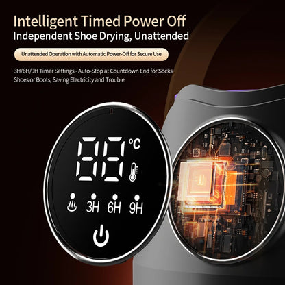 Bærbar Skotørrer med Timer Hurtig Tørring Sterilisering