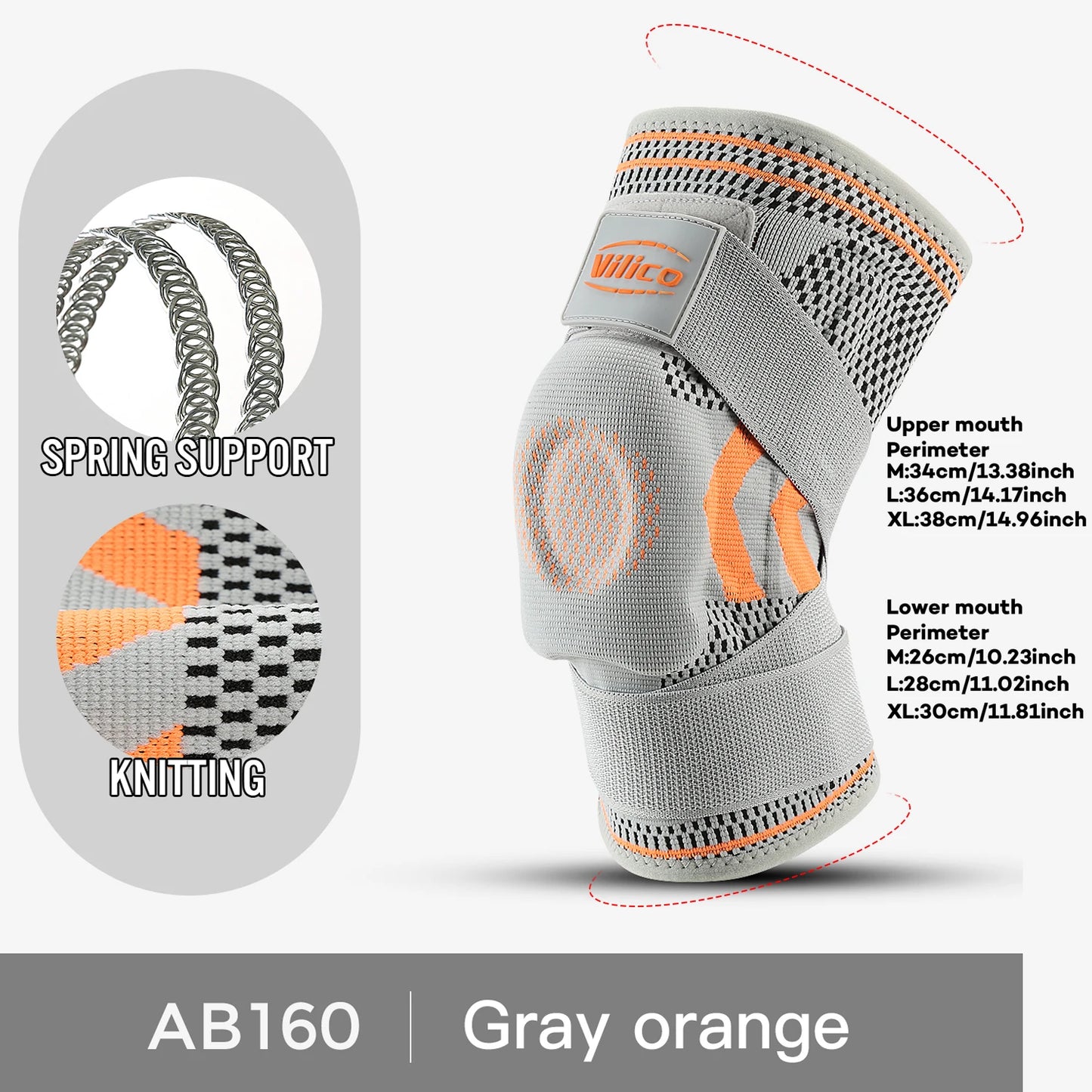 1 Stk. Knæstøttekompressionsærme til Sportsstøtte
