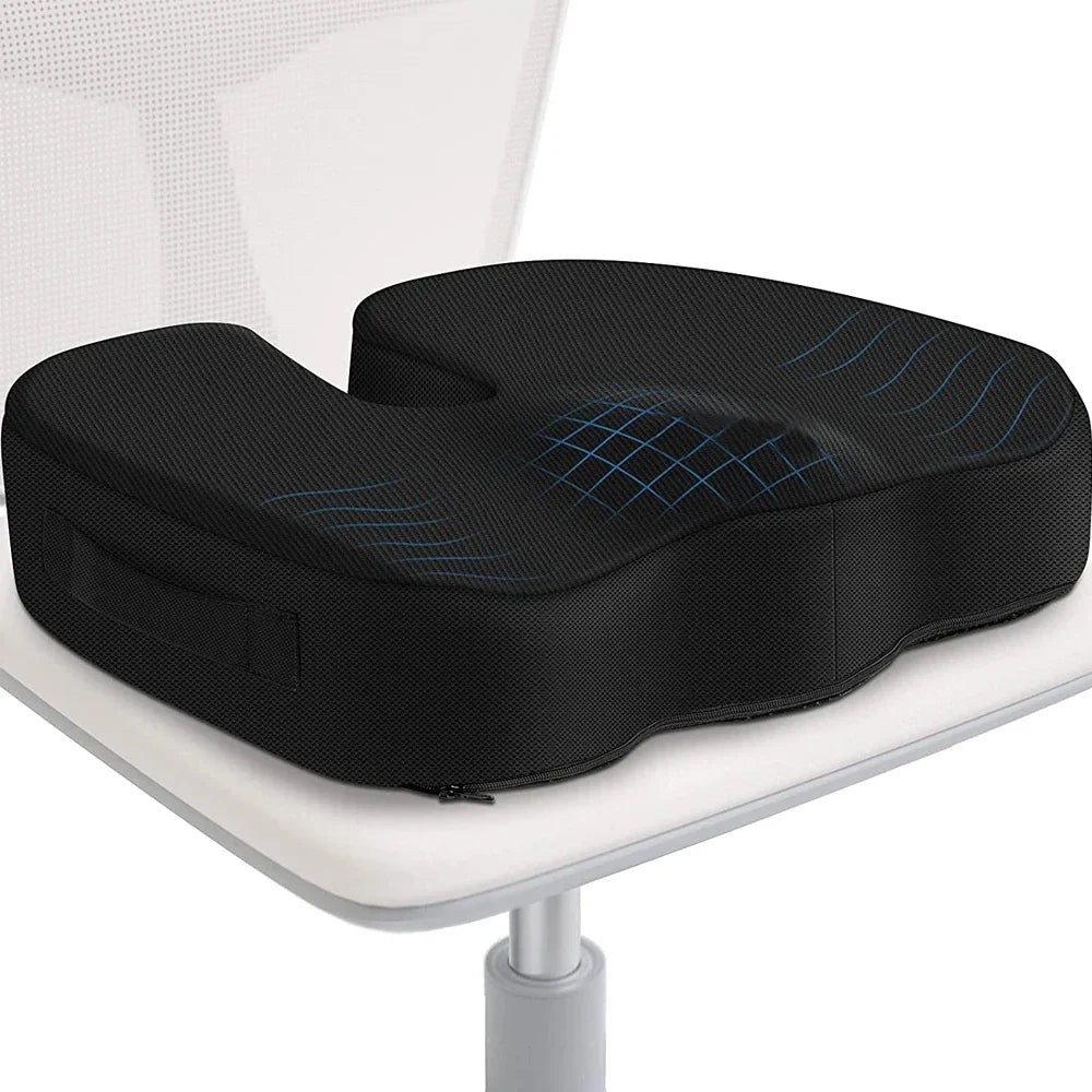 Ergonomisk Memory Foam Siddepude til Lindring af Halesmerter