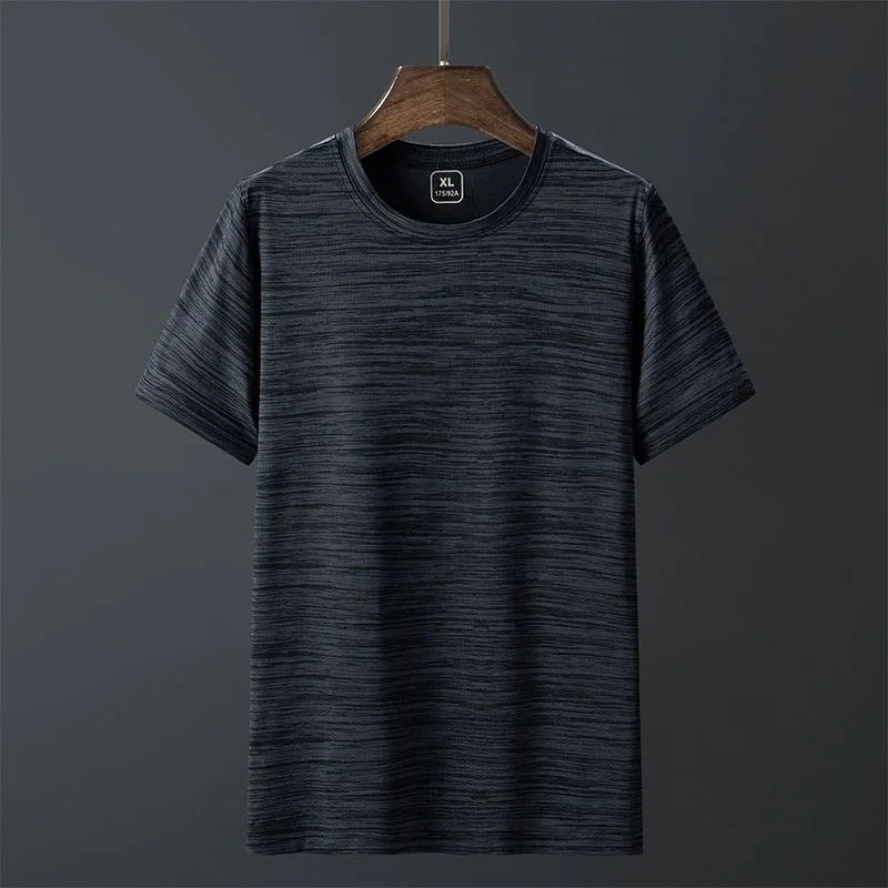 Herre Plus Size Sommer T-shirt