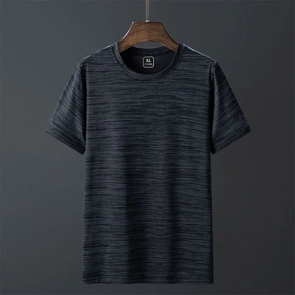Herre Plus Size Sommer T-shirt