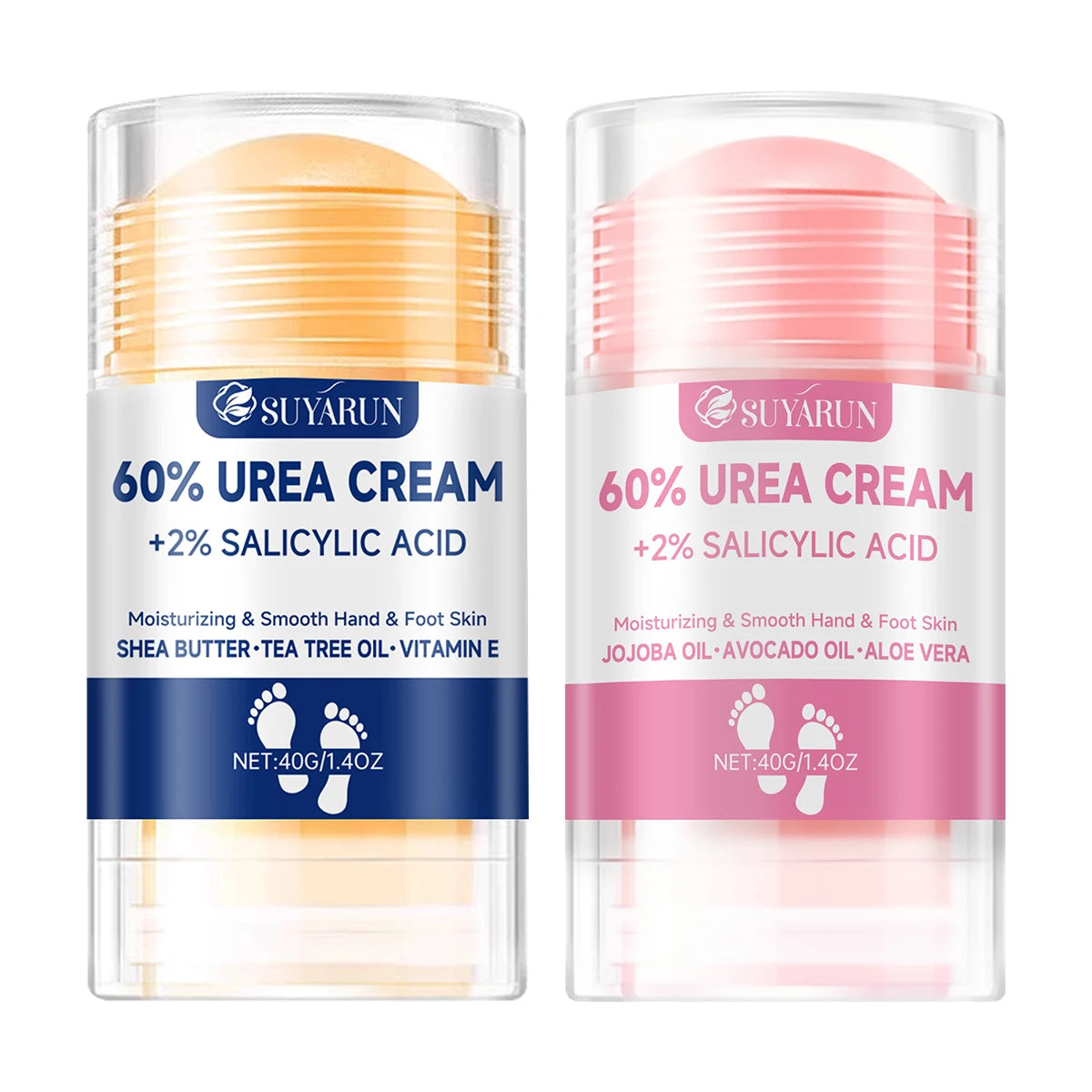 60% Urea Fodcreme Stick Fugtgivende og Hælreparerende