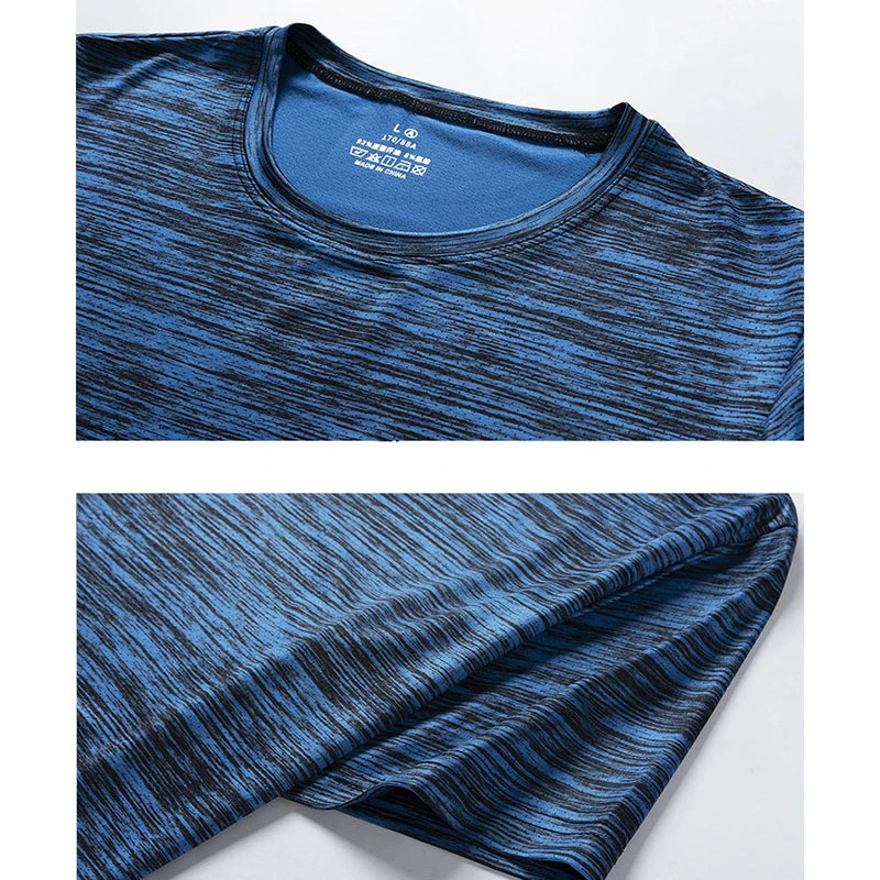 Herre Plus Size Sommer T-shirt