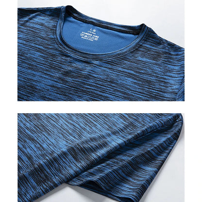 Herre Plus Size Sommer T-shirt