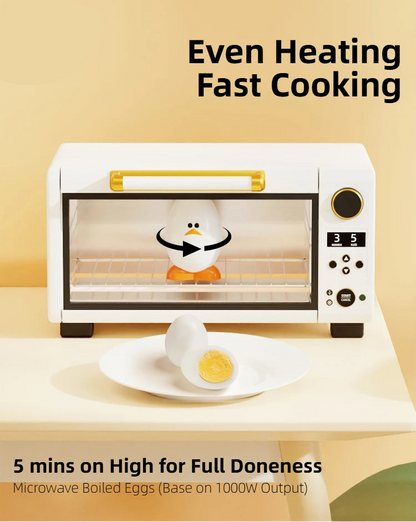 Mikrobølgeægkoger til Kyllinge- og Vagtelæg