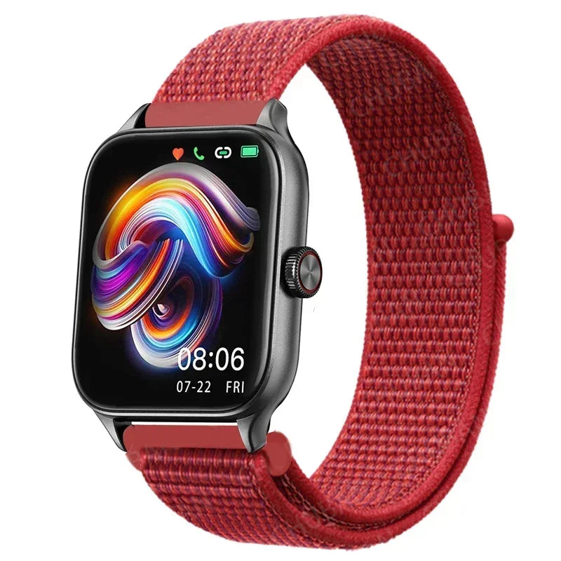 Nylonløkke Urrem til Amazfit, Samsung, Huawei, Xiaomi, Garmin