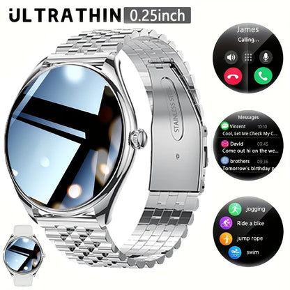 Ultratynd Smartwatch med Bluetooth-opkald