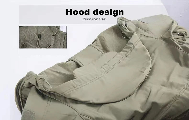 Varm Udendørsjakke til Herrer (M–5XL)