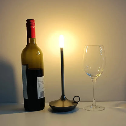 Genopladelig LED Stearinlys Bordlampe