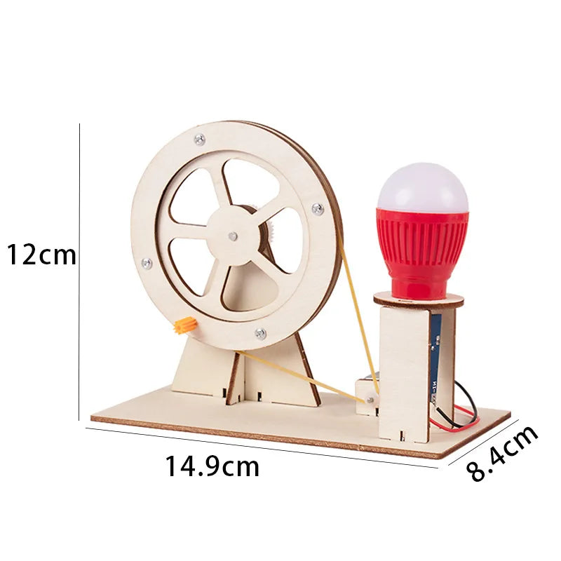 DIY Mini Håndsving Videnskabslegetøj til Børn
