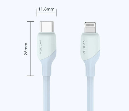 USB-C til Lightning MFi Hurtigopladningskabel til iPhone