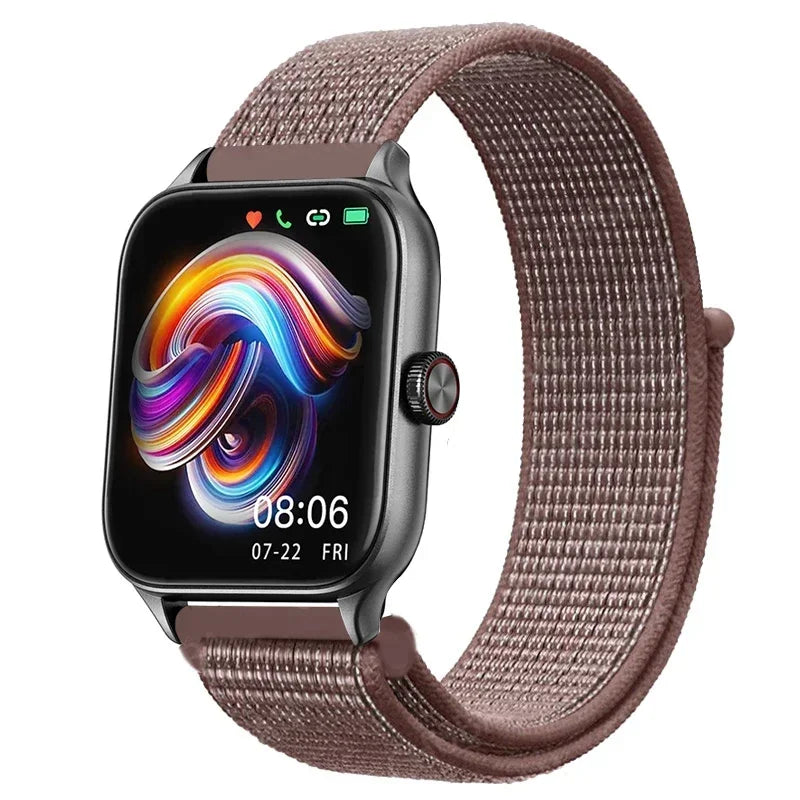 Nylonløkke Urrem til Amazfit, Samsung, Huawei, Xiaomi, Garmin