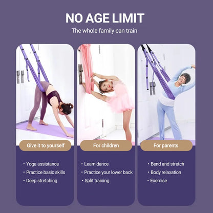 Aerial Yoga-Strop til Udstrækning