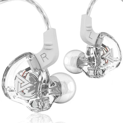 Kablede In-Ear Høretelefoner med Mikrofon og Bas
