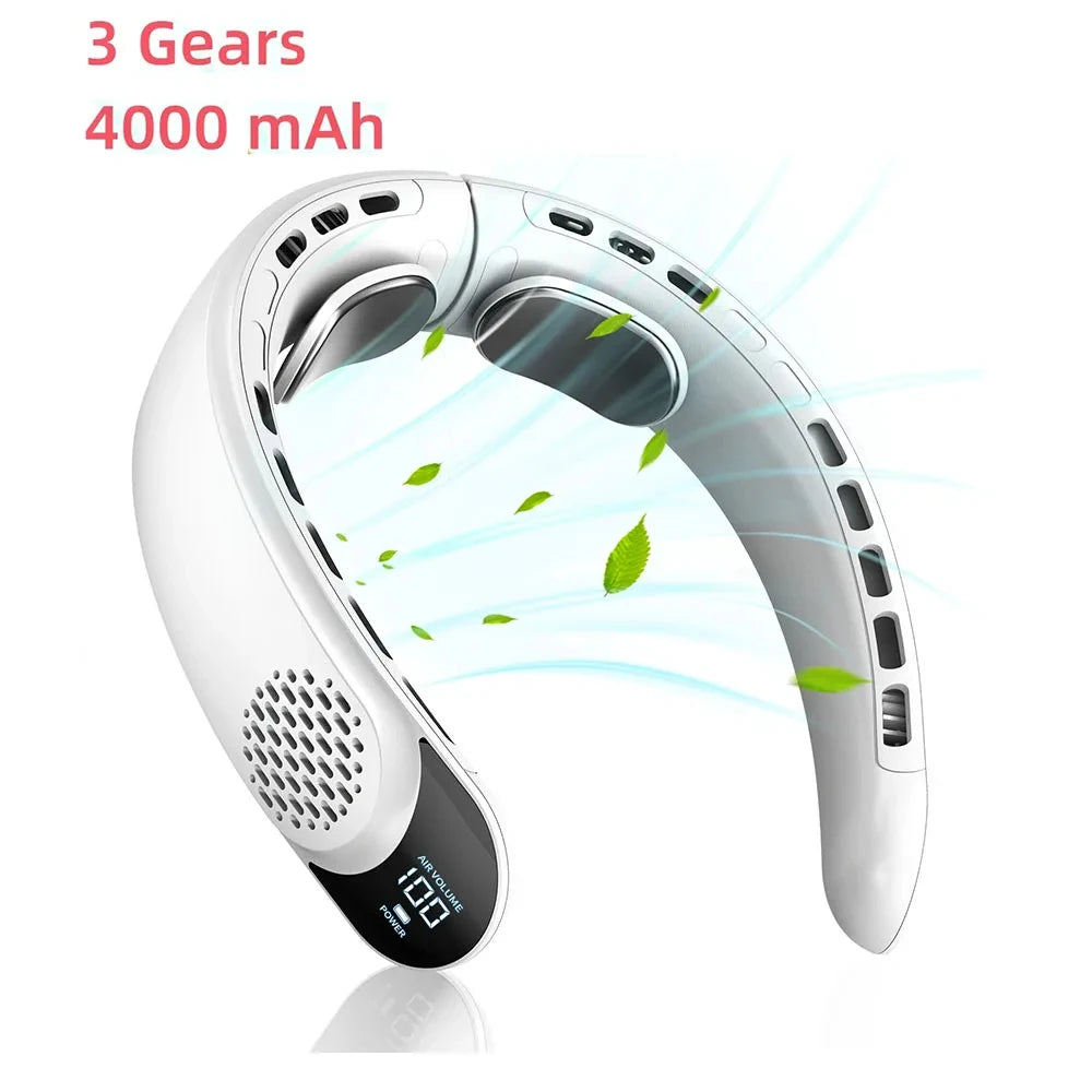 Bærbar Håndfri USB-Halsventilator