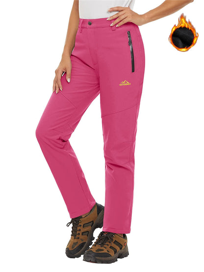 Dame Varm Vandtæt Fleece Vinterbukser