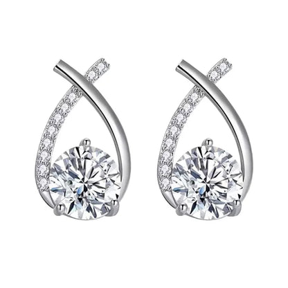Elegante Fiskehalekrystaløreringe til Kvinder