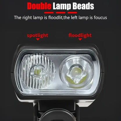 Type-C Genopladelig LED Cykellygte