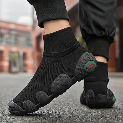 Herresneakers i Åndbart Mesh