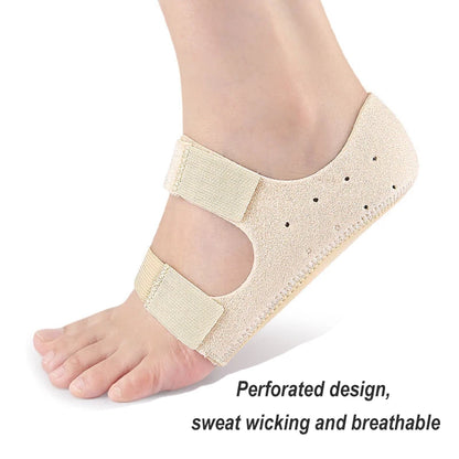 Justerbare Hælpuder til Lindring af Hælspore og Plantar Fasciitis