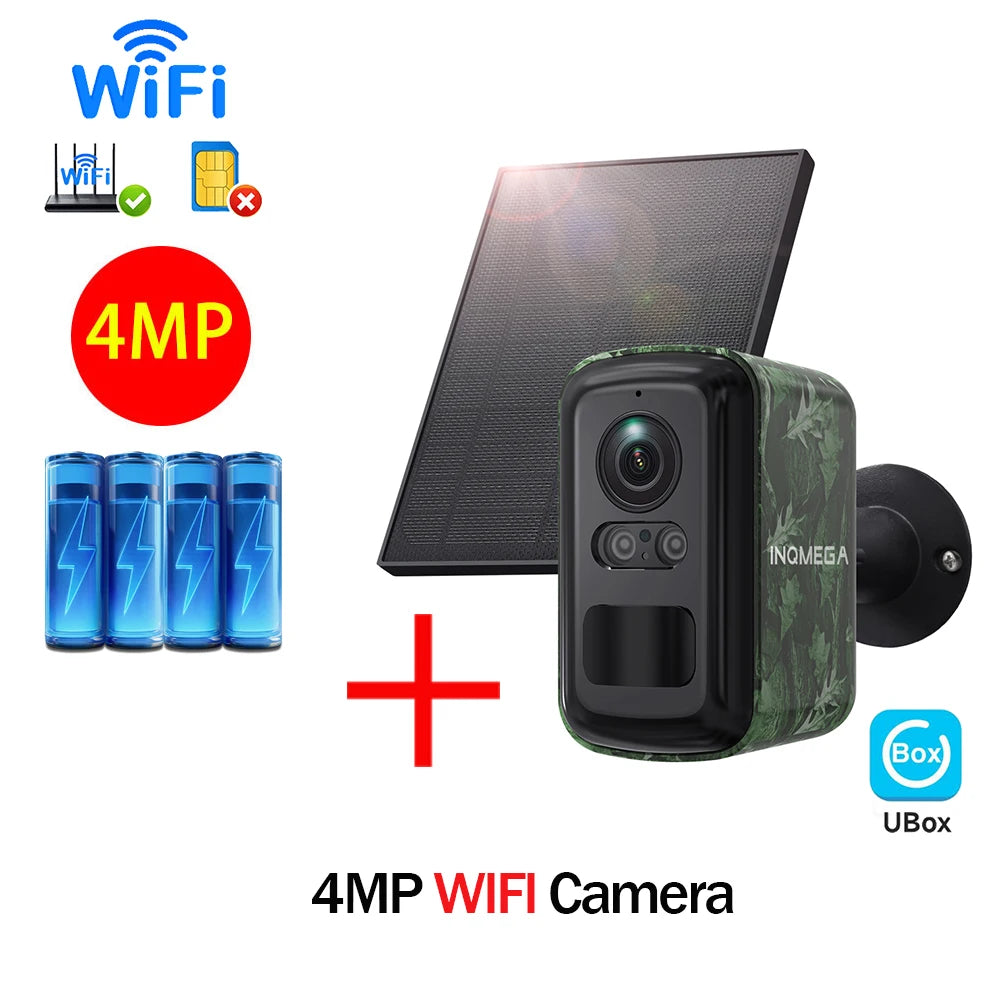 5MP 4G- og WiFi Vildtkamera med Solpanel