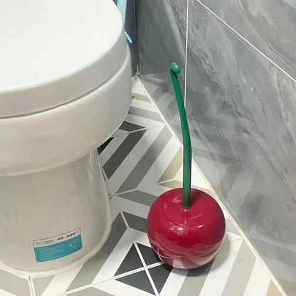 Kirsebærformet Toiletbørste med Holder