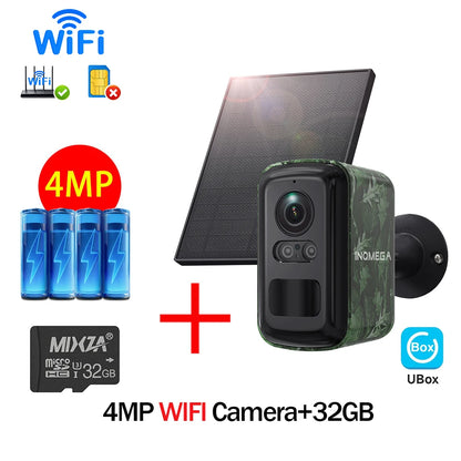 5MP 4G- og WiFi Vildtkamera med Solpanel