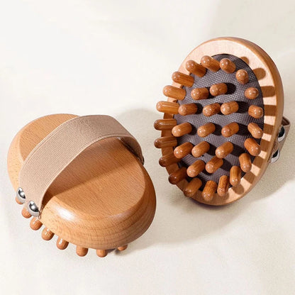 Træ Anti-Cellulite Kropsmassagebørste