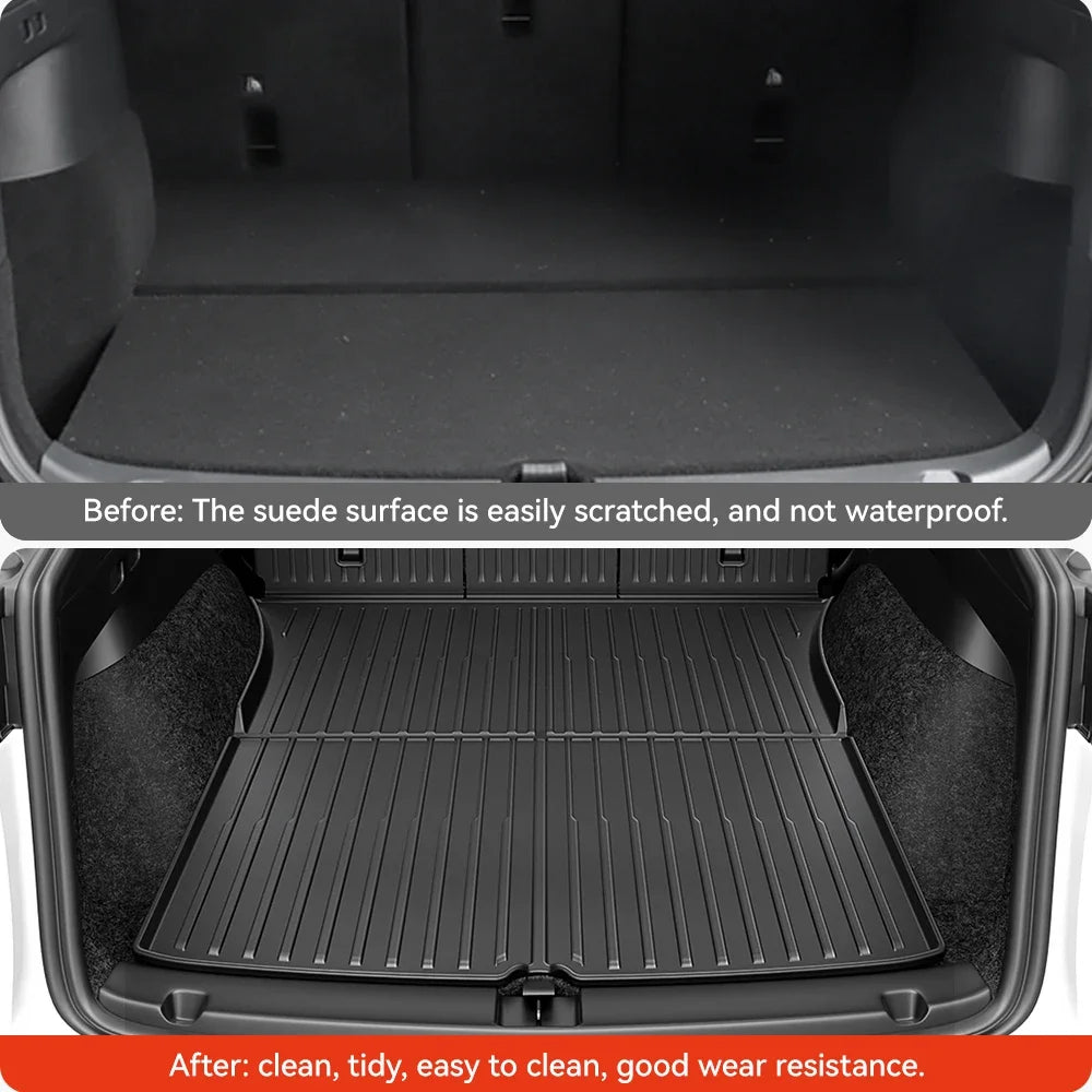 Tesla Model 3/Y Vandtæt TPE Bagagerumsmåtte
