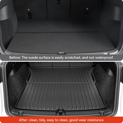 Tesla Model 3/Y Vandtæt TPE Bagagerumsmåtte