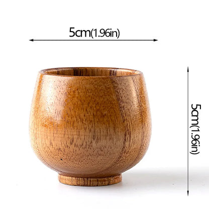 Håndlavet Trækrus – Kaffe, Te, Øl