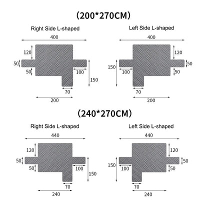 Universal L-Formet Sofabetræk Vandtæt og Skridsikkert