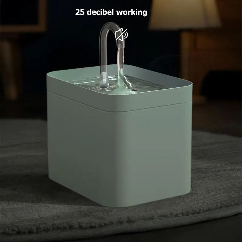 1,5L Automatisk Kattevandfontæne med Filter