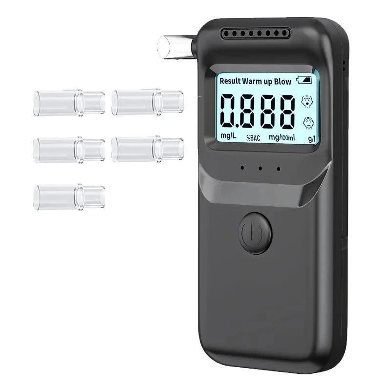 Digital Alkoholtester med LCD-Display