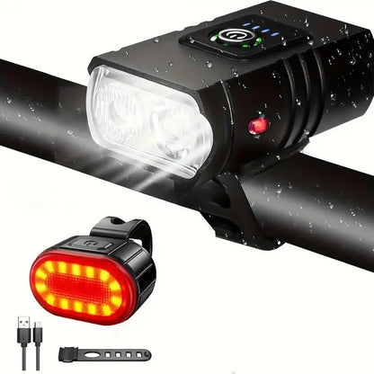 Type-C Genopladelig LED Cykellygte