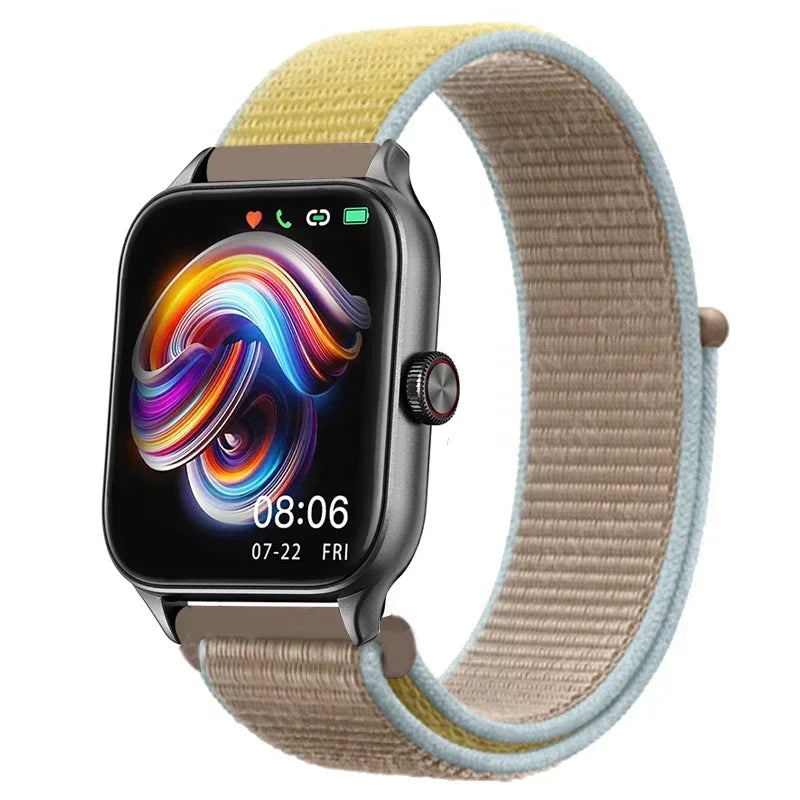 Nylonløkke Urrem til Amazfit, Samsung, Huawei, Xiaomi, Garmin