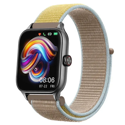 Nylonløkke Urrem til Amazfit, Samsung, Huawei, Xiaomi, Garmin