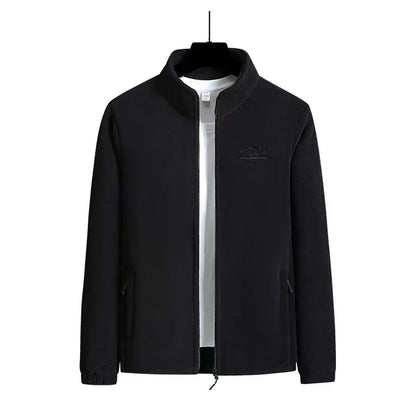 Tyk Fleece Vinterjakke med Lynlås til Kvinder