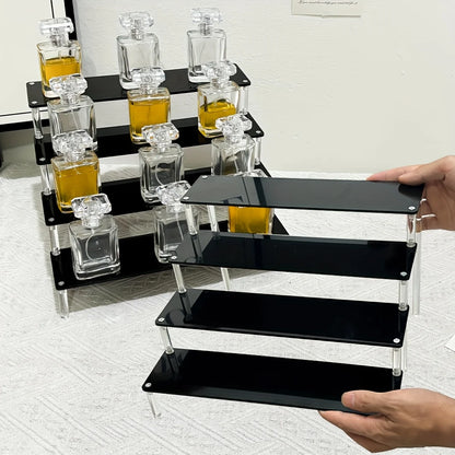Multifunktionelt Akryl Parfumestativ