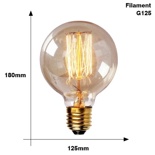 Retro Vintage Edison Pære E27 Lampe