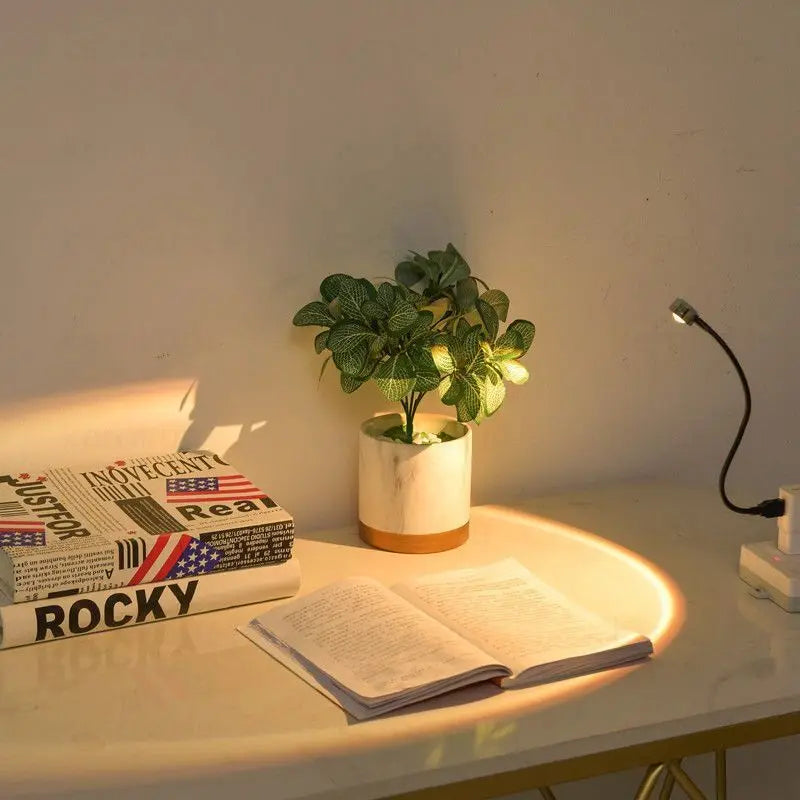 USB Solnedgang Regnbue LED Stemningsnatlys