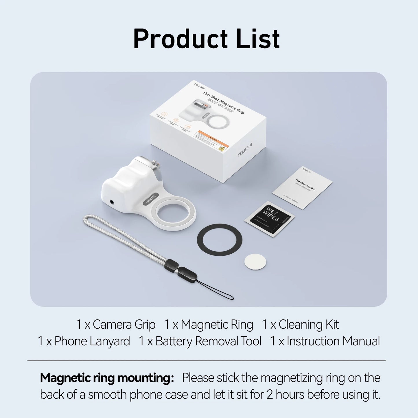 Magnetisk Kamera Håndgreb til Telefon