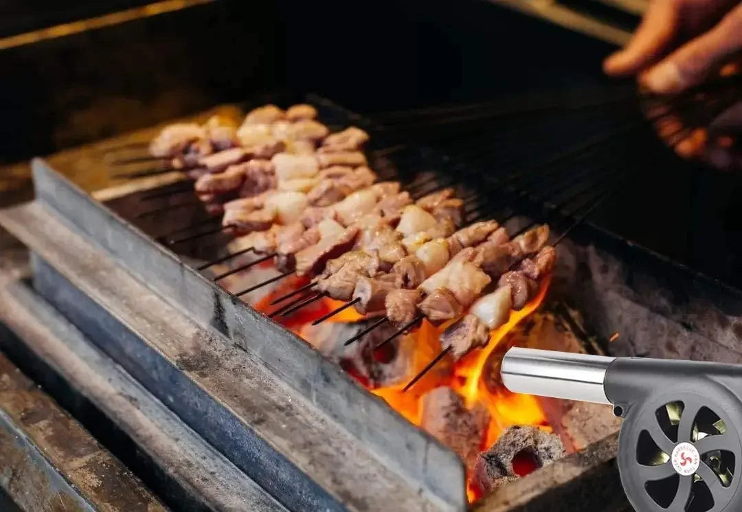 Bærbar Håndblæser til Grill og Hjem