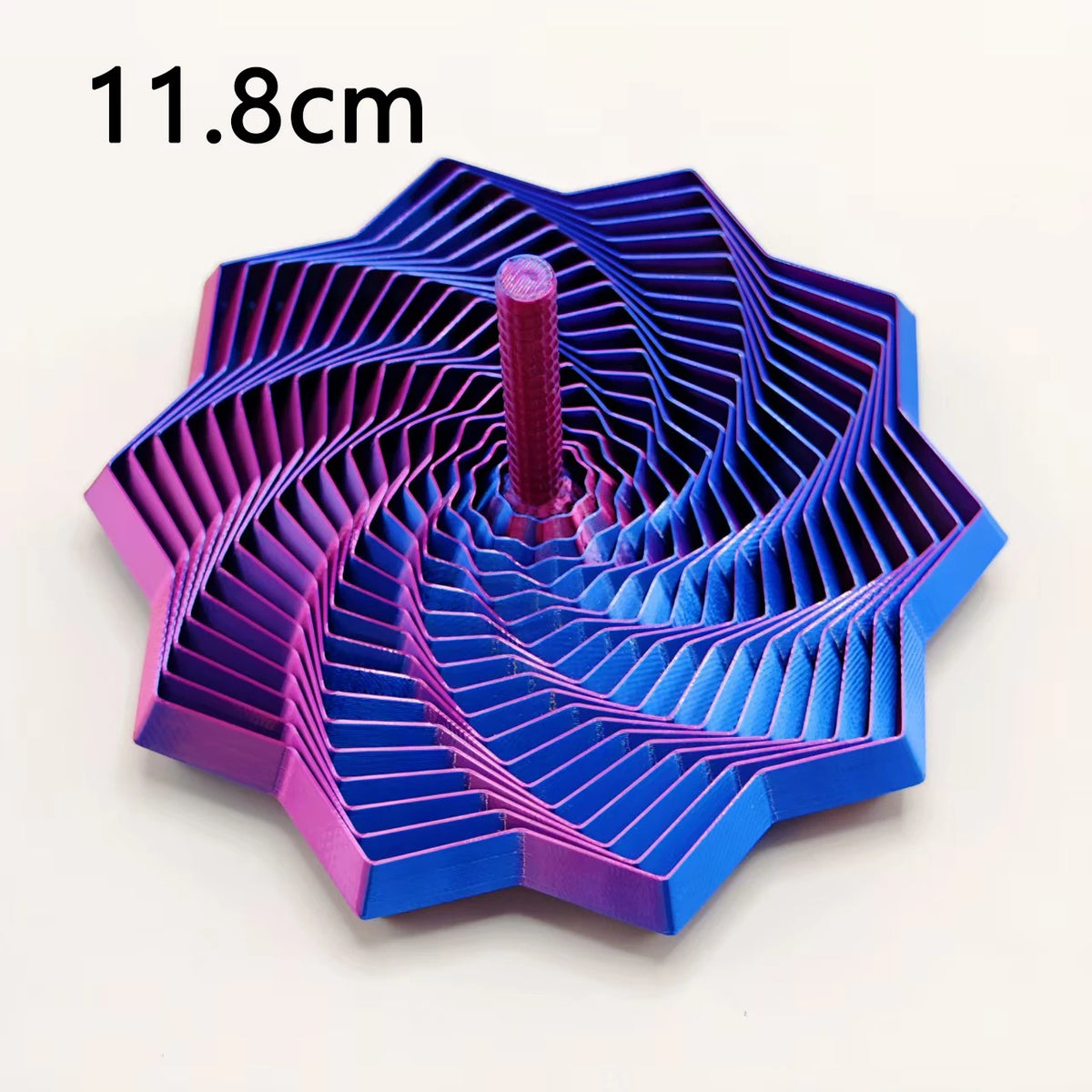 3D-Printet Spinnende Stjerne-Fidget-Legetøj