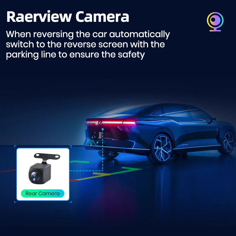 720P Mini Dashcam med ADAS og Bakkamera