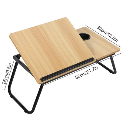 Sammenklappeligt Justerbart Laptopbord til Seng og Sofa