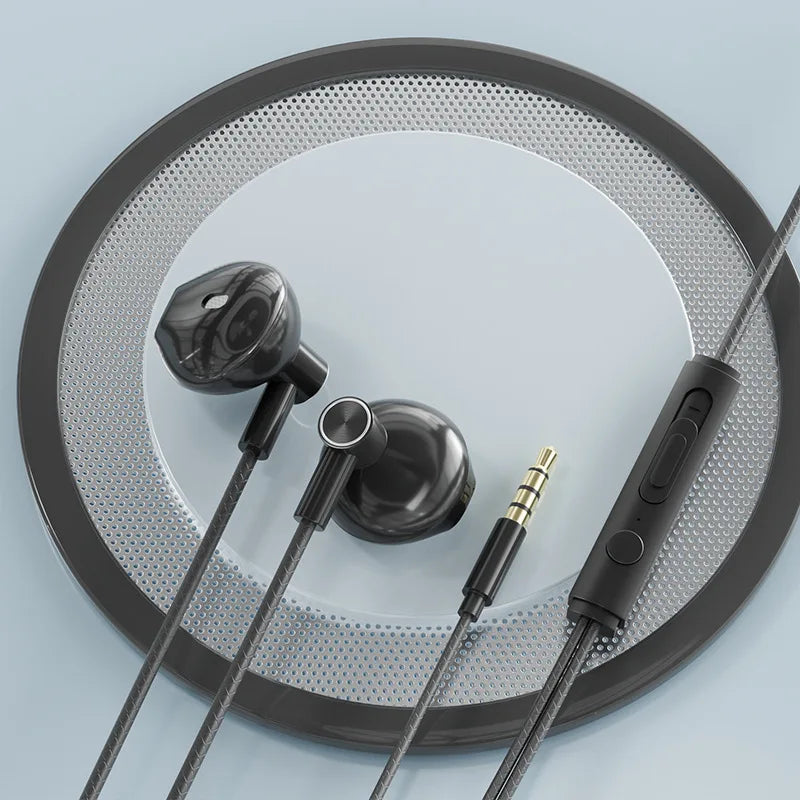 Kablede Øretelefoner med Mikrofon – Type-C / 3,5 mm