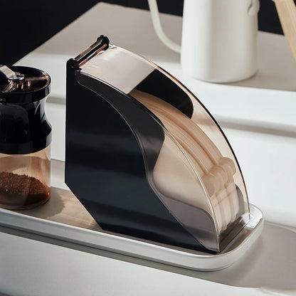 Akryl Kaffefilterholder med Låg